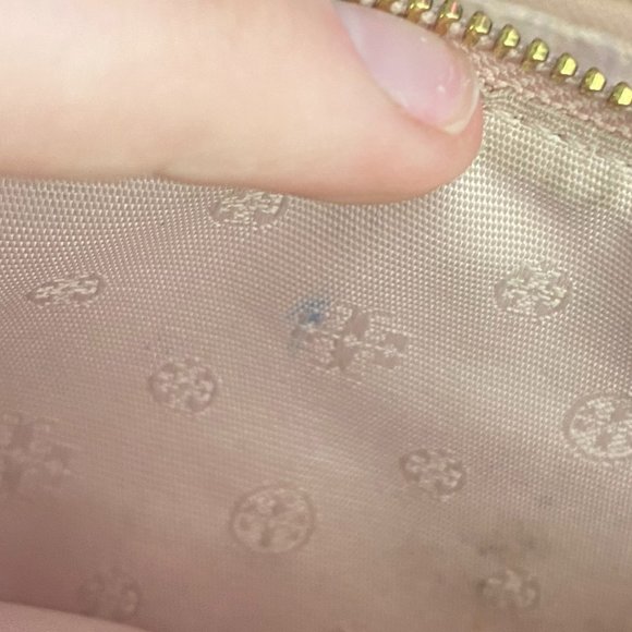 Tory Burch Metallic Rose Gold Continental Wallet - Picture 8 of 9